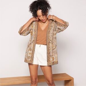 Cleobella Kaleidoscope Kimono Cardigan Top XS/S